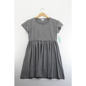 NWT Abound gray‎ flare t shirt dress size small